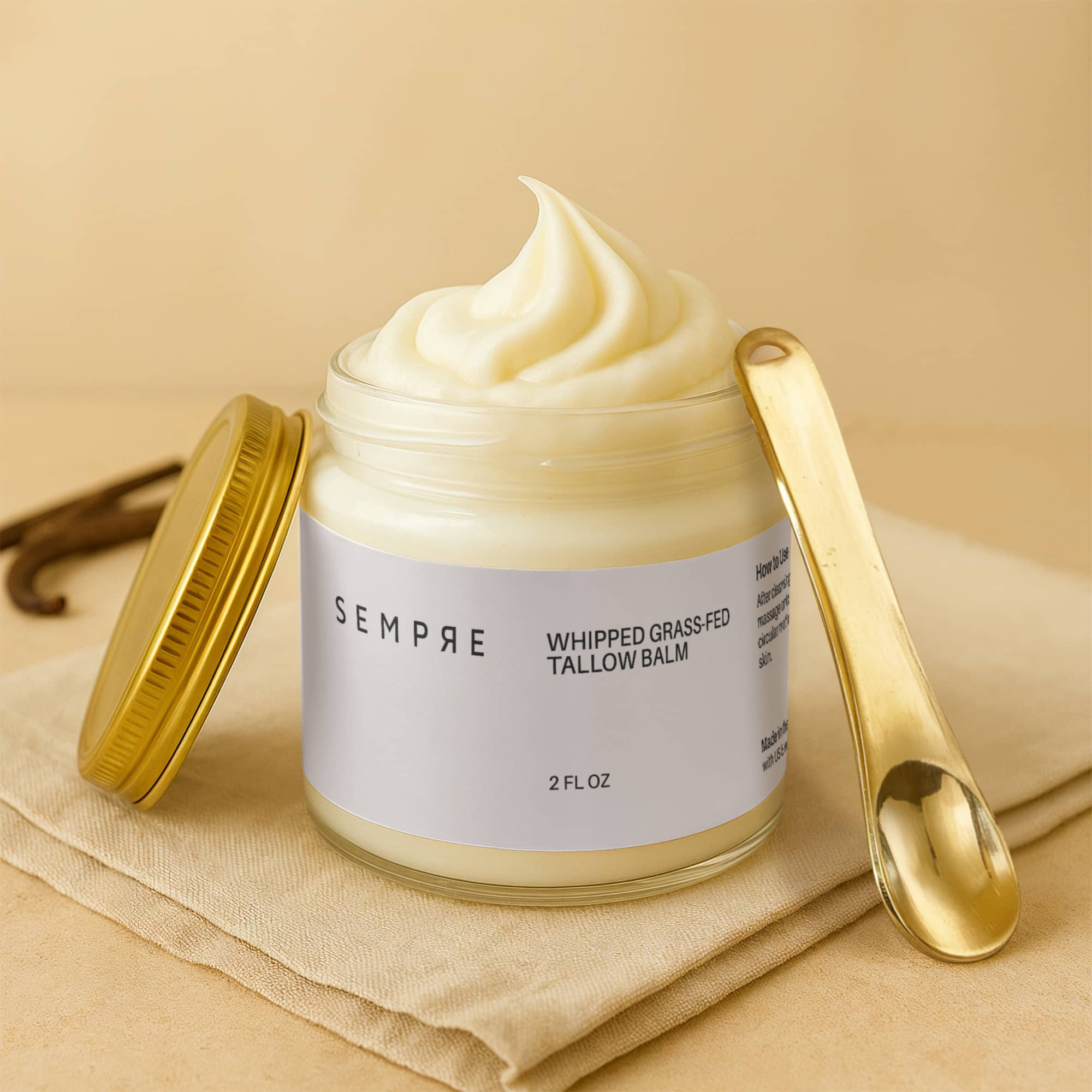 Whipped Grass-Fed Tallow Balm