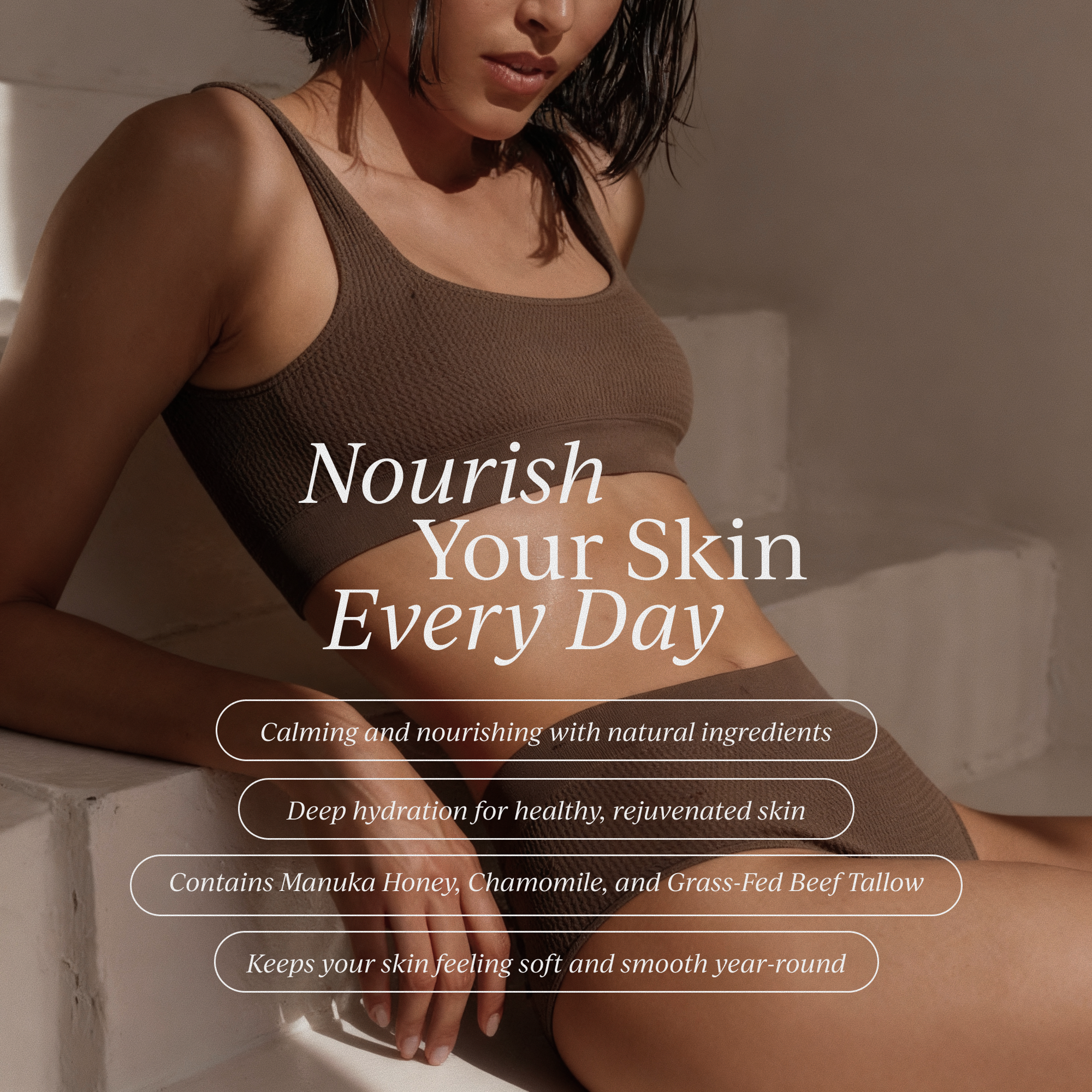 Manuka Honey Chamomile Tallow Body Balm