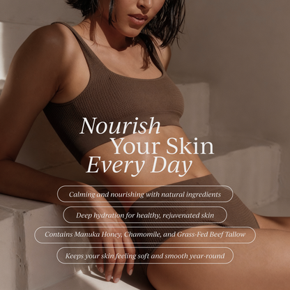 Manuka Honey Chamomile Tallow Body Balm
