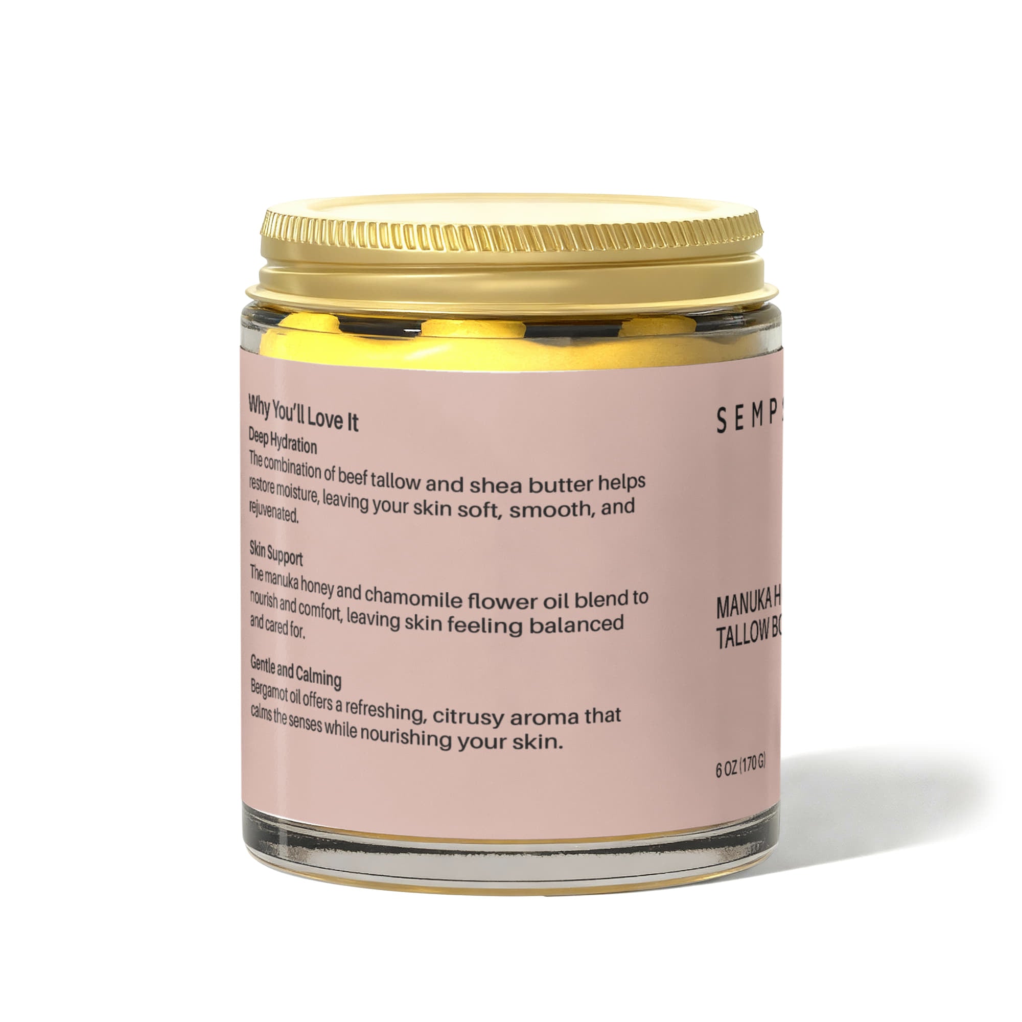 Manuka Honey Chamomile Tallow Body Balm