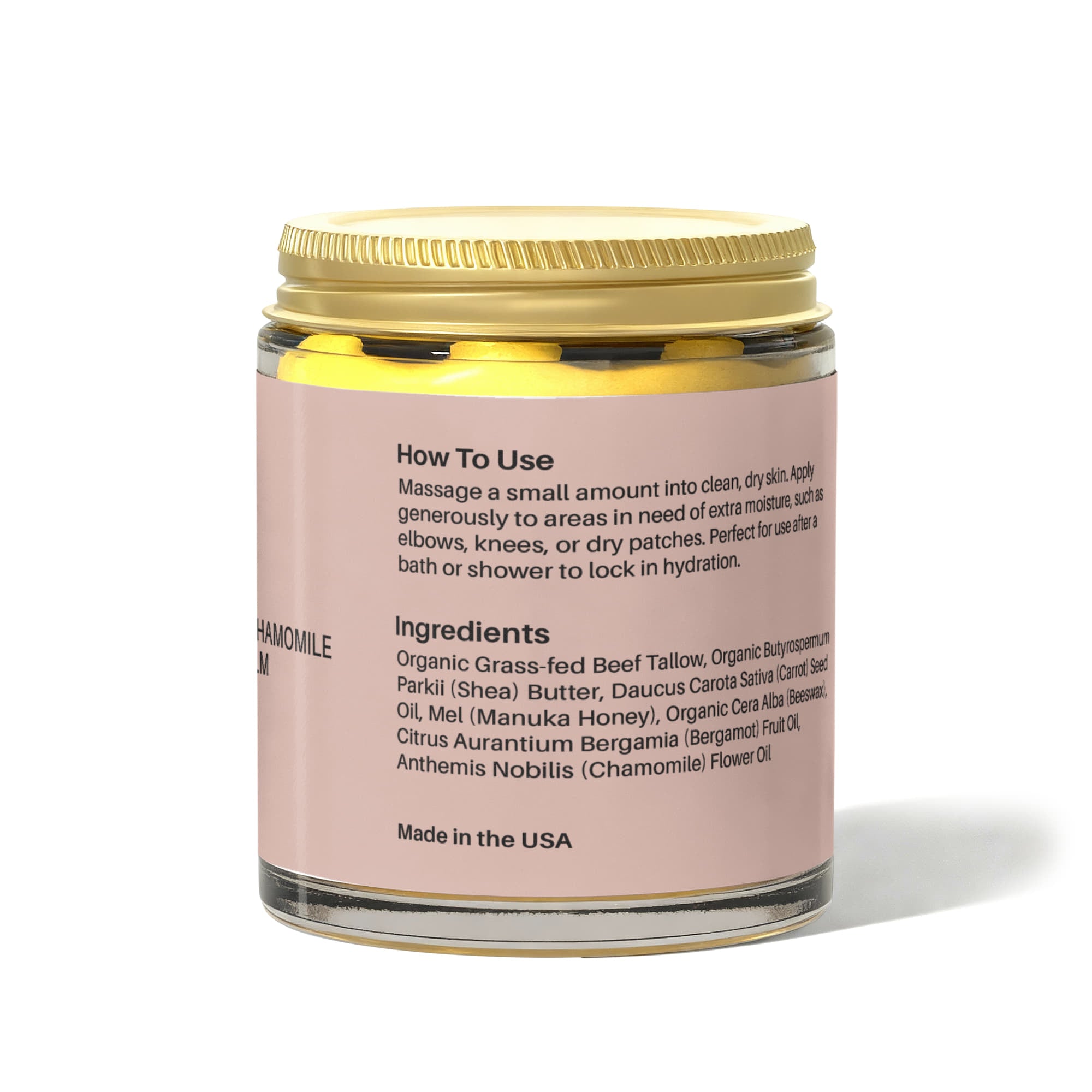 Manuka Honey Chamomile Tallow Body Balm