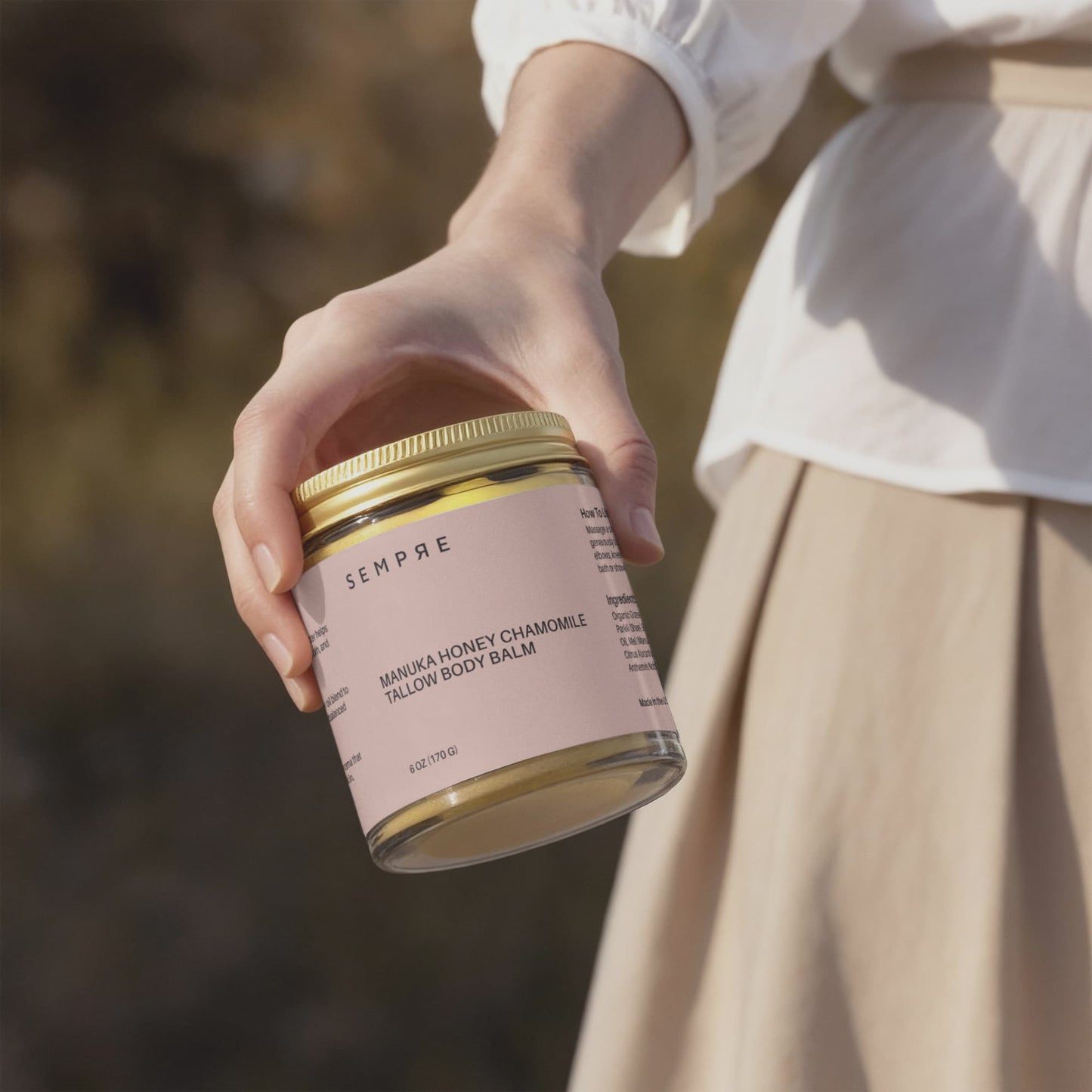 Manuka Honey Chamomile Tallow Body Balm