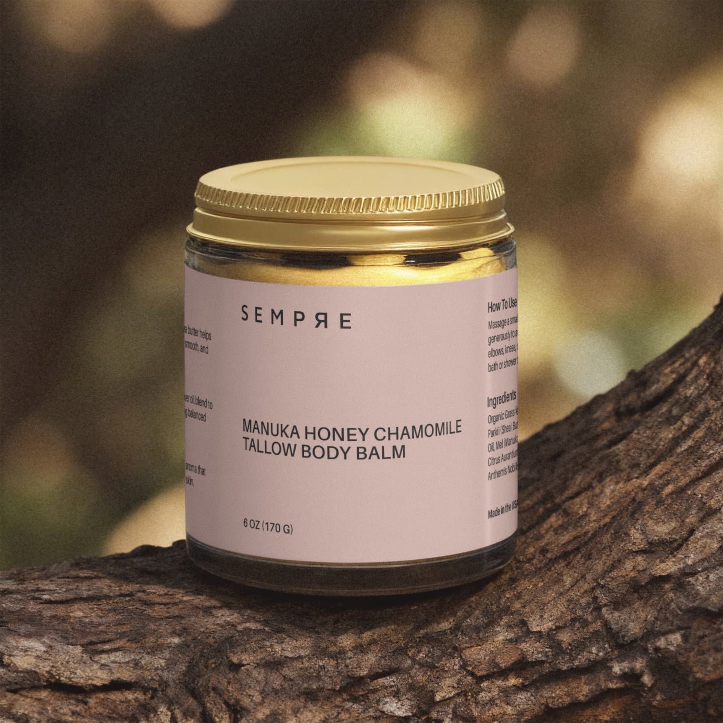 Manuka Honey Chamomile Tallow Body Balm